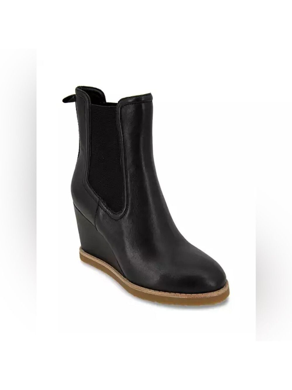 Splendid Women's Wynn Leather Wedge Booties - NWT